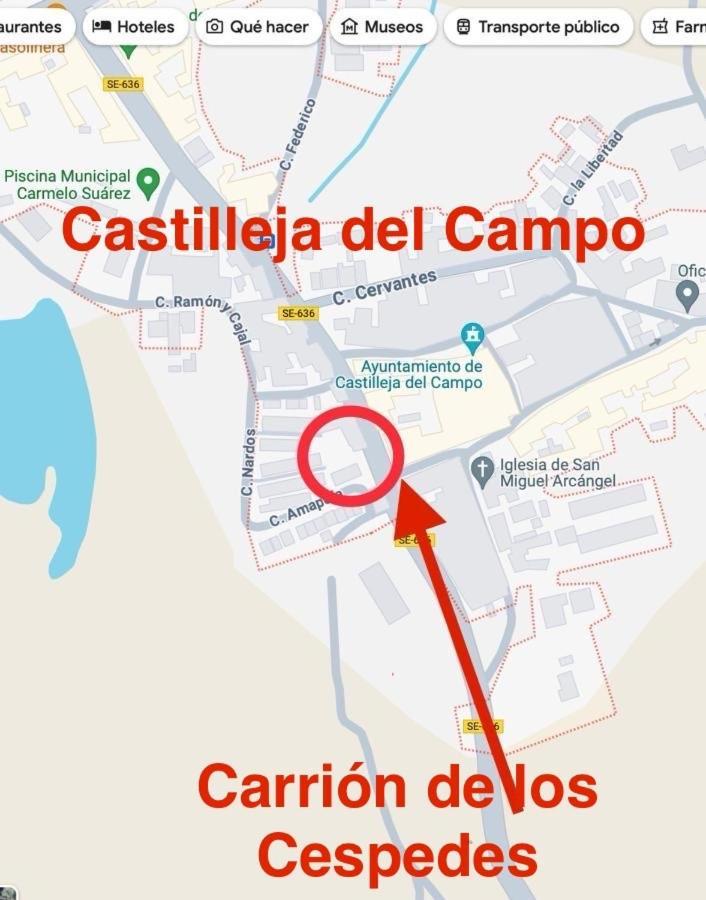 Casa Rural Familiar , Castilleja Del Campo , Sevilla Eksteriør bilde